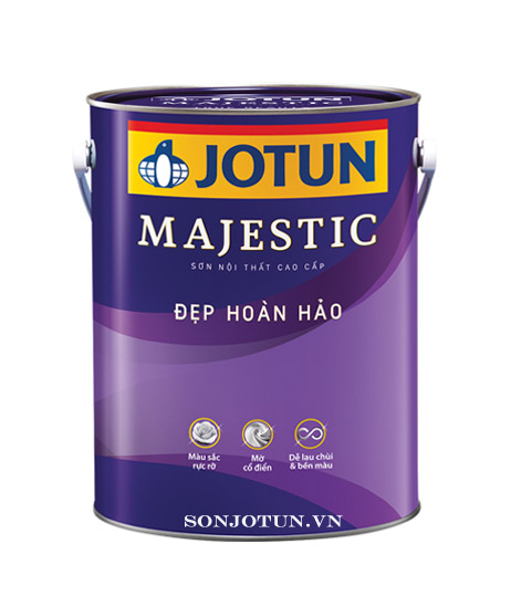 Sơn jotun cao cấp Majestic đẹp hoàn hảo ( bóng mờ )