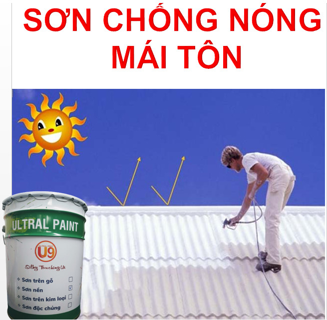 Sơn chống nóng tại Đồng Hới Quảng Bình