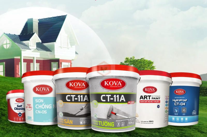 Nhà phân phối tuyển Đại lý sơn Kova Đồng Hới Quảng Bình