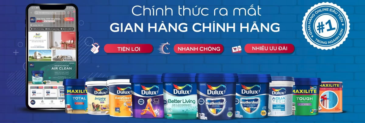 Sơn Dulux tại Đồng Hới Quảng Bình